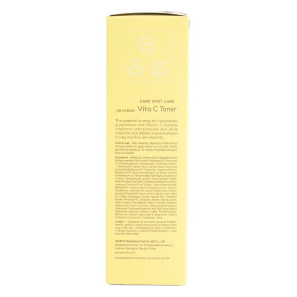 DEARBOO N/a Made In Korea 8.45oz Glass Skin Vitamin C Toner - Picture 2 of 2
